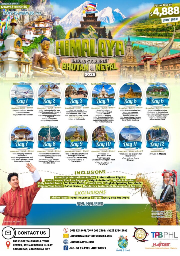 BHUTAN & NEPAL (Himalaya_Untold Stories of Bhutan & Nepal) 2026