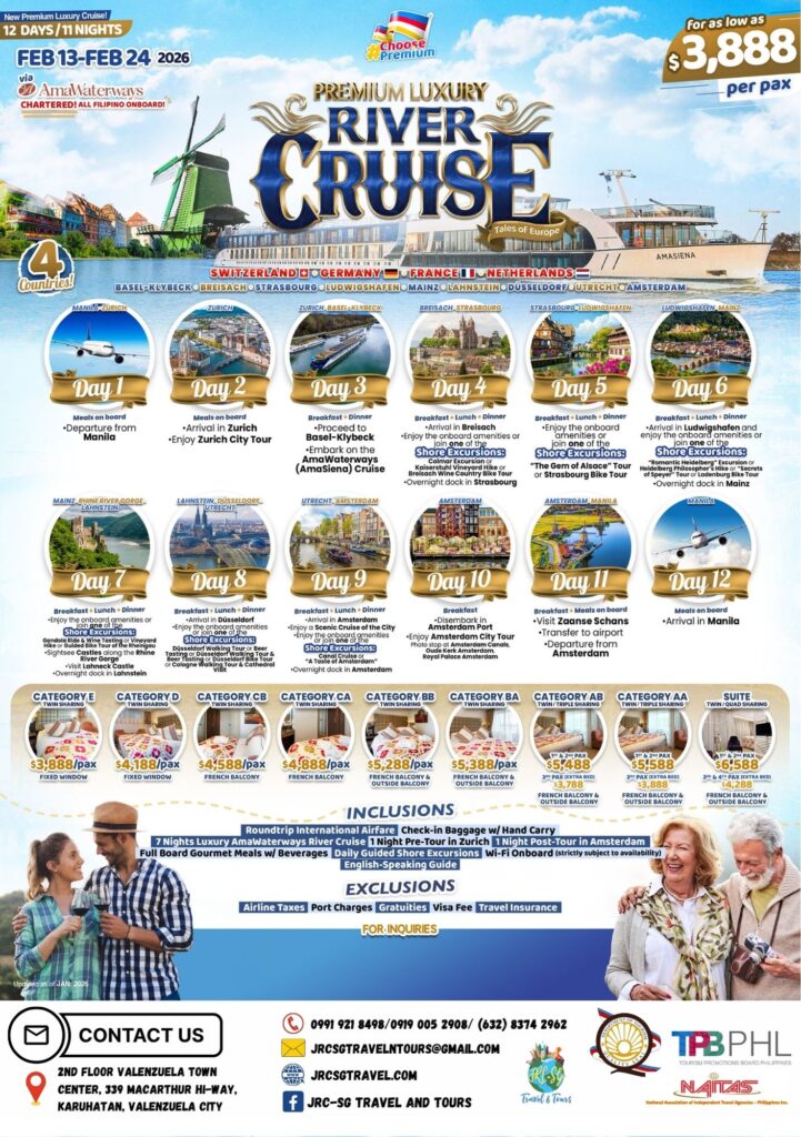 CRUISE (Premium Luxury River Cruise_Ama Waterways) 2026