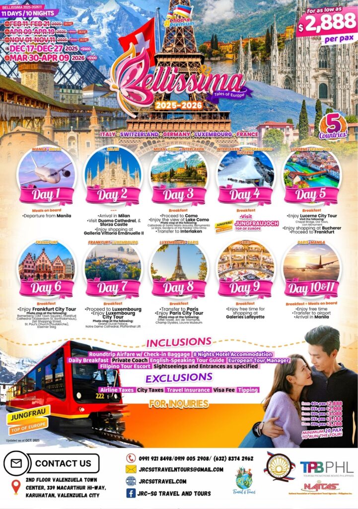 EUROPE (Bellissima) 2025-2026