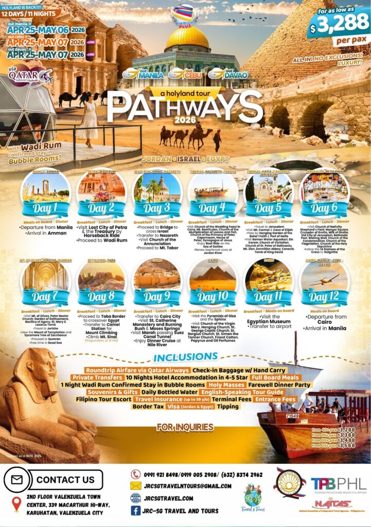HOLYLAND (Pathways Holyland) 2026
