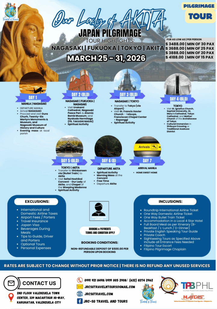 JAPAN PILGRIMAGE MAR 2026