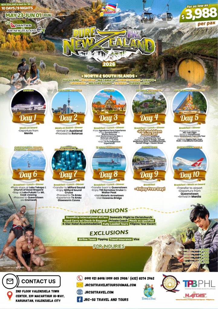 NEW ZEALAND (Pure New Zealand) 2026