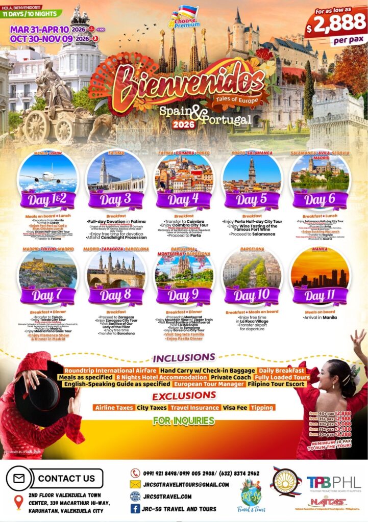 SPAIN & PORTUGAL (Bienvenidos_Spain&Portugal) 2026